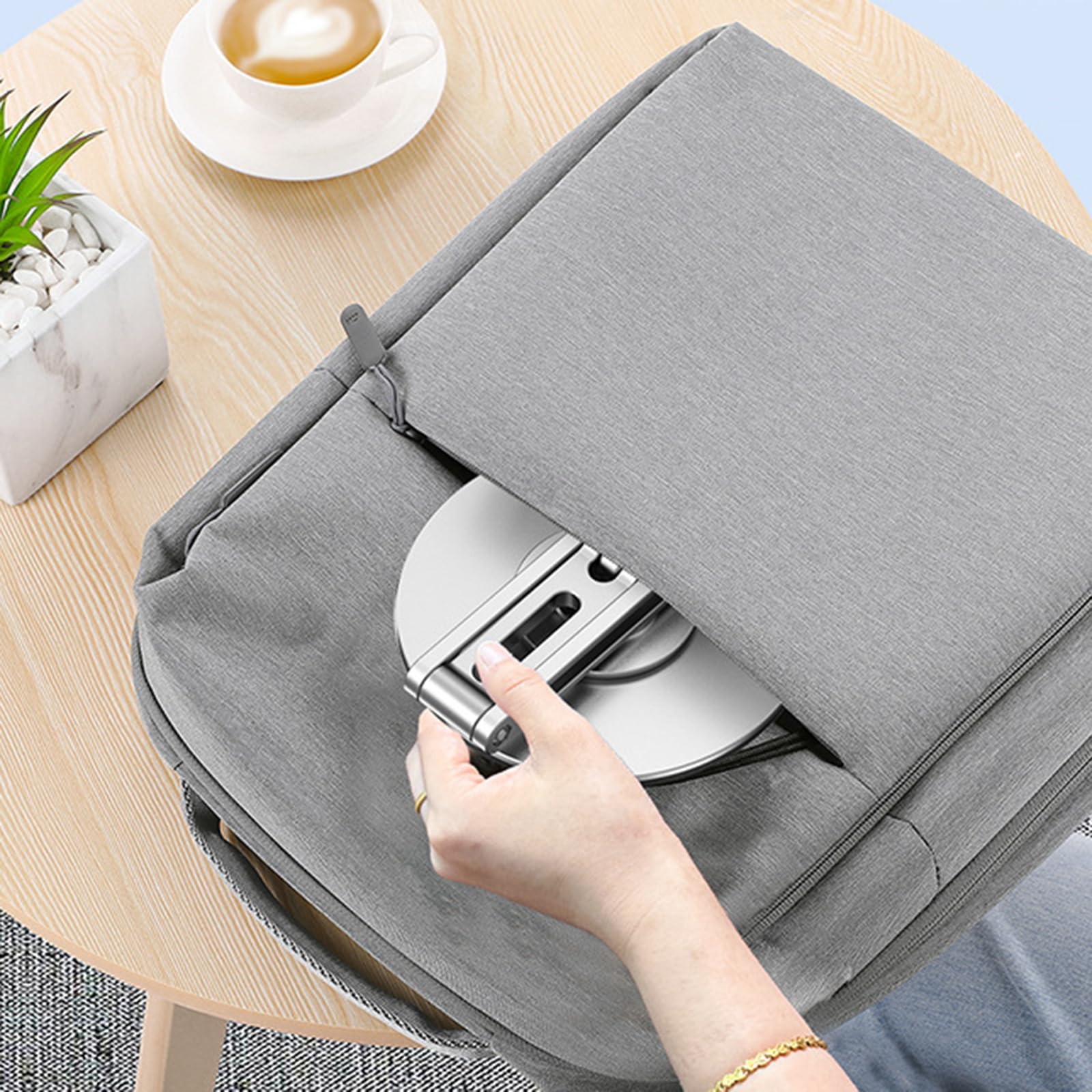Supporto per tablet Supporto girevole a 360 gradi Portatile Pieghevole Staffa da Tavolo Supporto per Tablet Telefono Desktop Ergonomico Regolabile Notebook