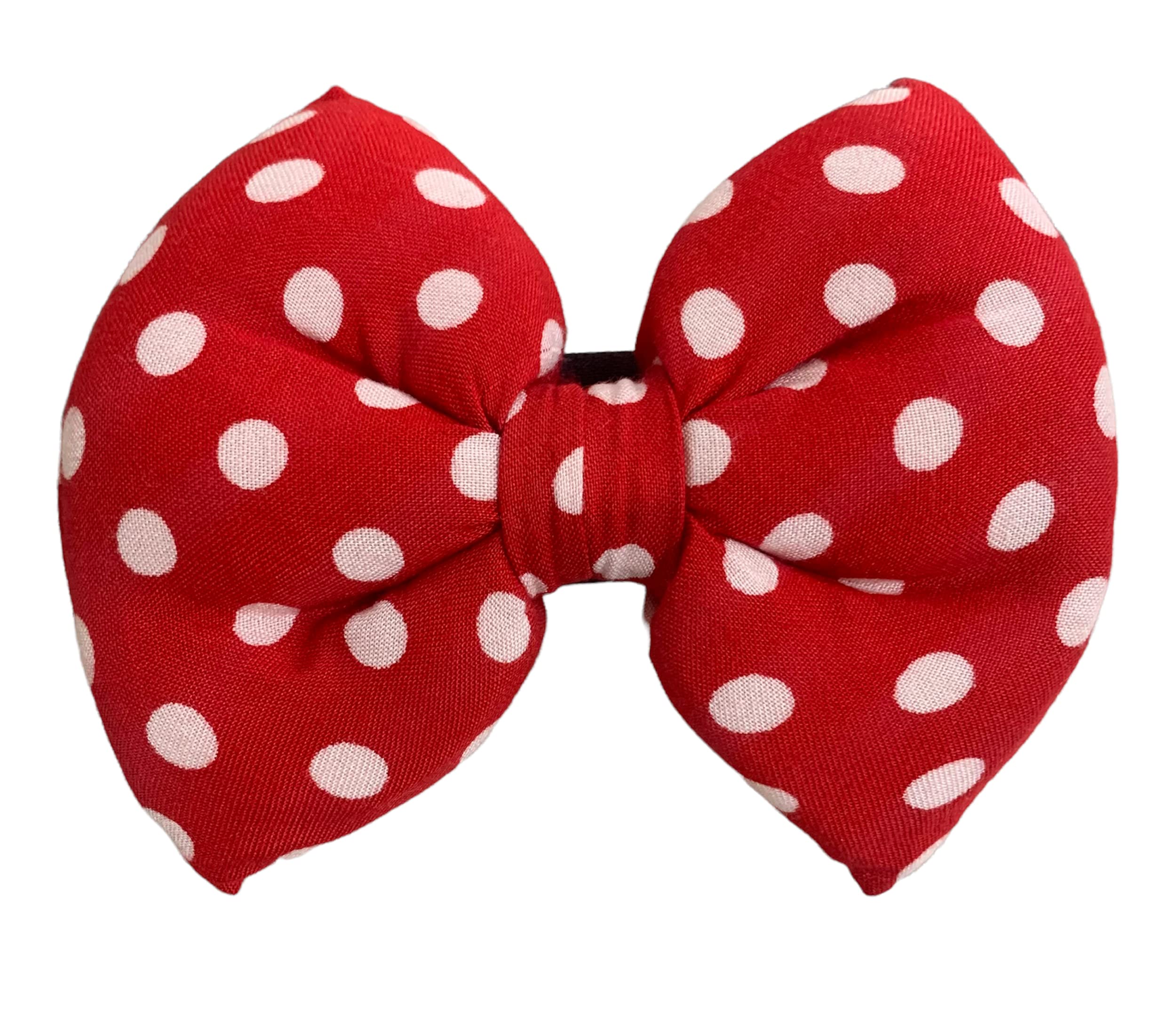 For The Fur Kids Dog Bow Tie: Detachable Polka Fluffy Bow for Pets (B08HR39JFP) Amazon Price History, Amazon Price Tracker