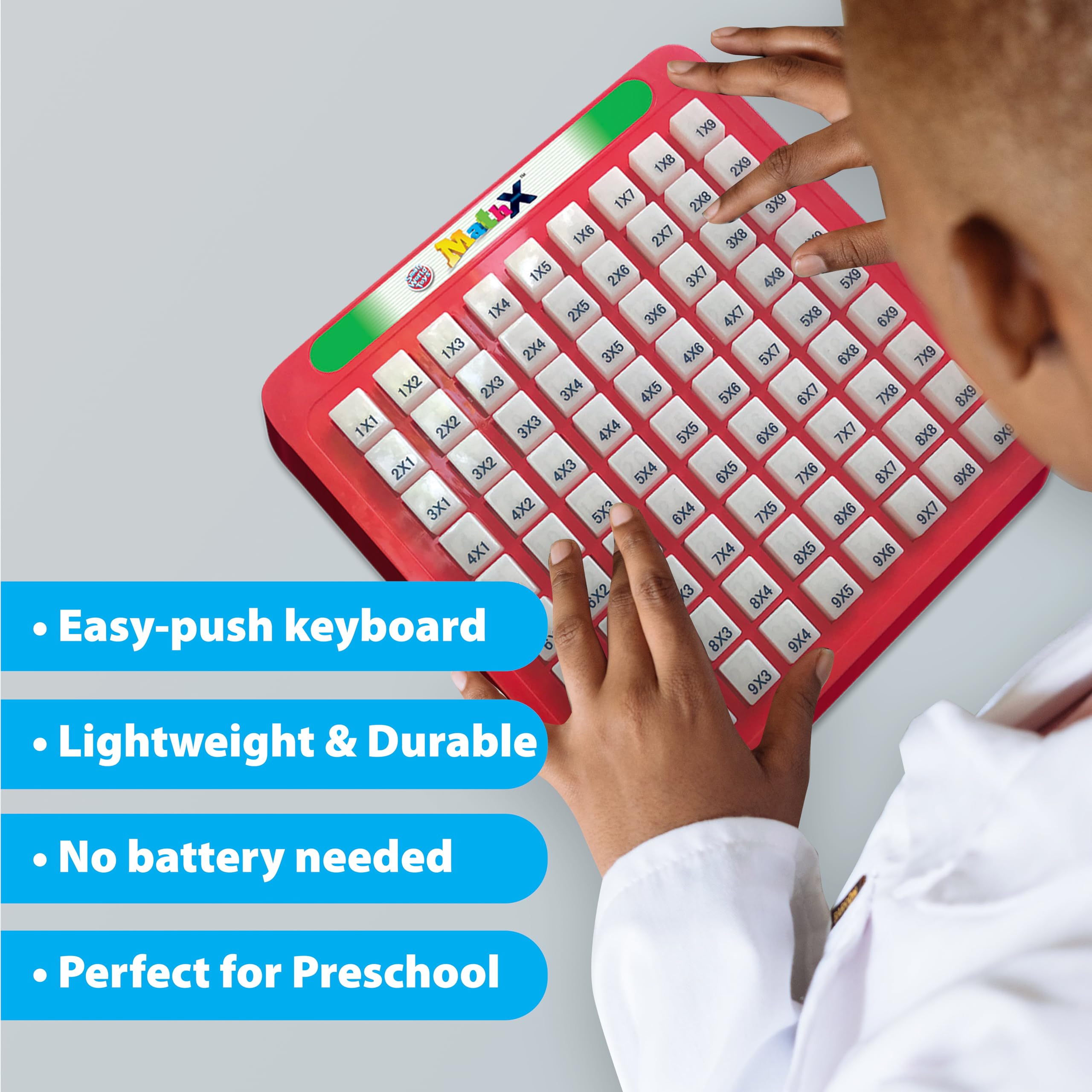 Small World Toys Multiplication Board Game Push Button Multiplication Machine for Kids 3 Kindergarten Math Learning & Education Toys Math Game for Home School Classroom Gifts for Kids product thumbnail 4