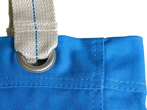 Miniatura 2 de LSU - Bolsa de lona de algodón lavado con tinte de lujo color turquesa, Multi, talla única