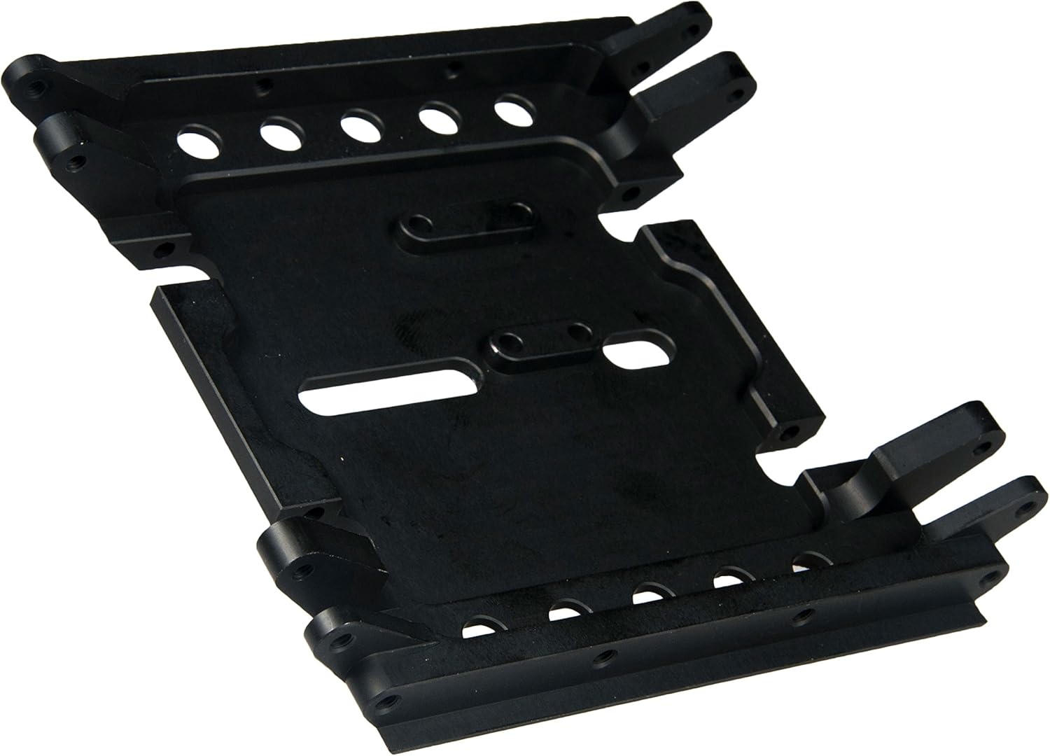 RCLions CNC Aluminum Center Gear Box Mount Skid Plate for Axial Wraith 90018 RC Crawler Car