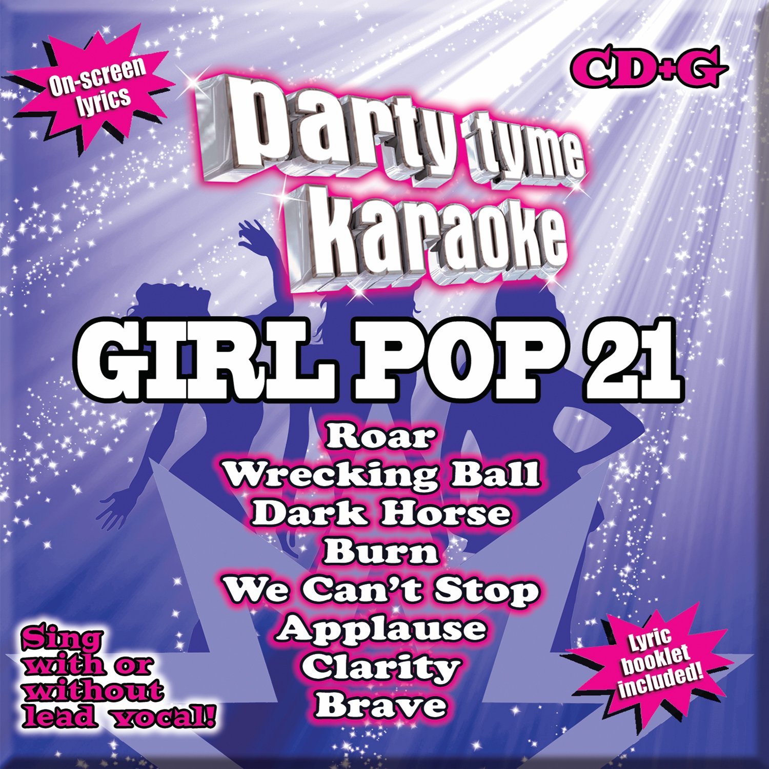 Party Tyme Karaoke: Girl Pop 21 / Various [Audio CD] Sybersound Karaoke and Lukasz "Dr. Luke" Gottwald