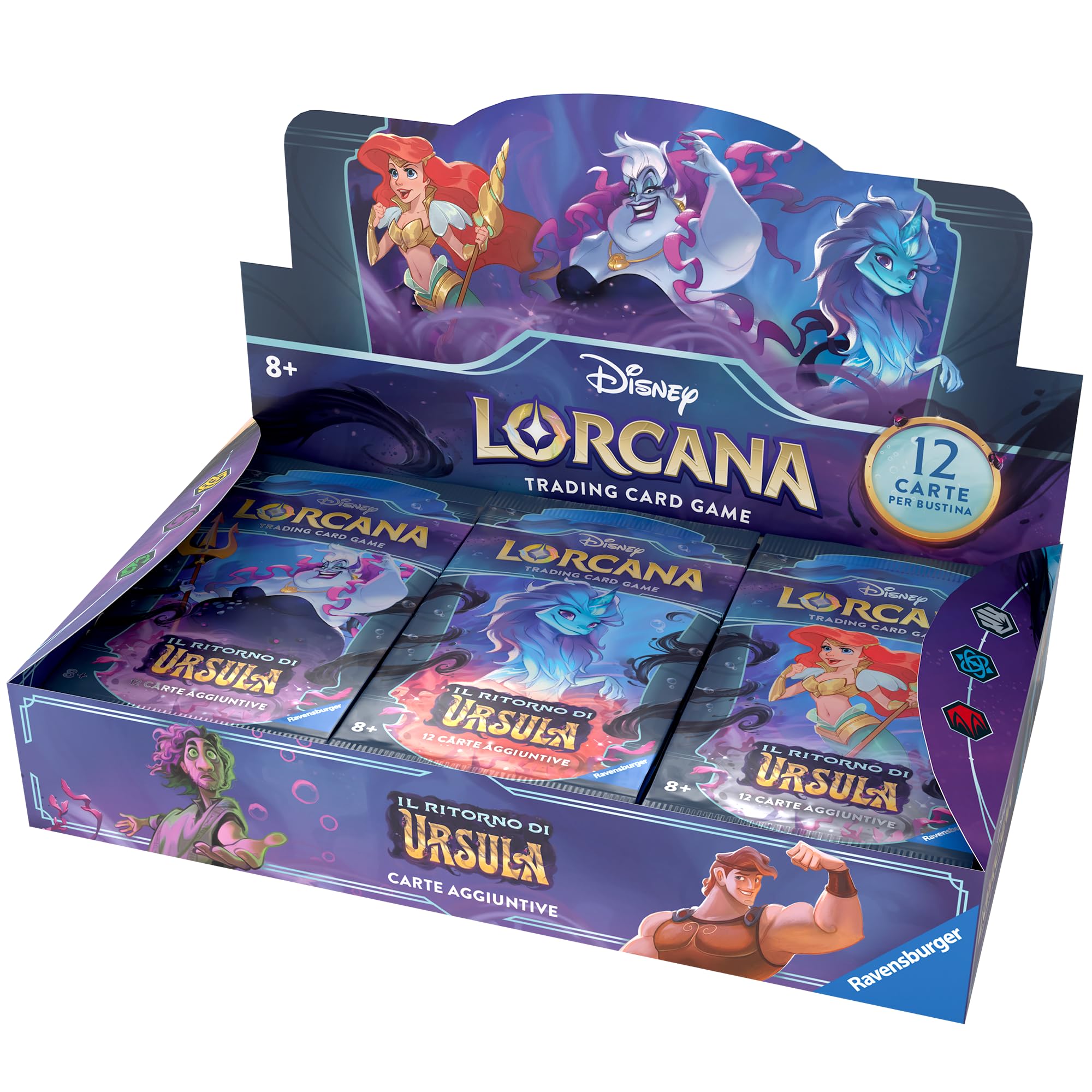 Disney LORCANA 24 BOOSTER BOX ディズニーロルカナ Disney Lorcana Into The Inklands 24-Pack Booster Display