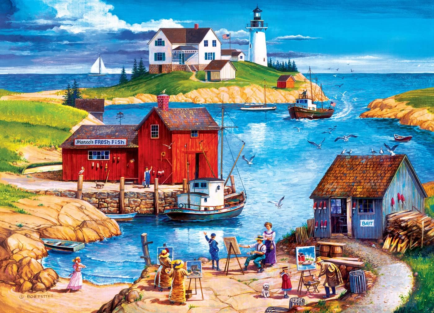 MasterPieces 1000 Piece Jigsaw Puzzle for Adults, Family, Or Youth - Ladium Bay - 19.25"x26.75"