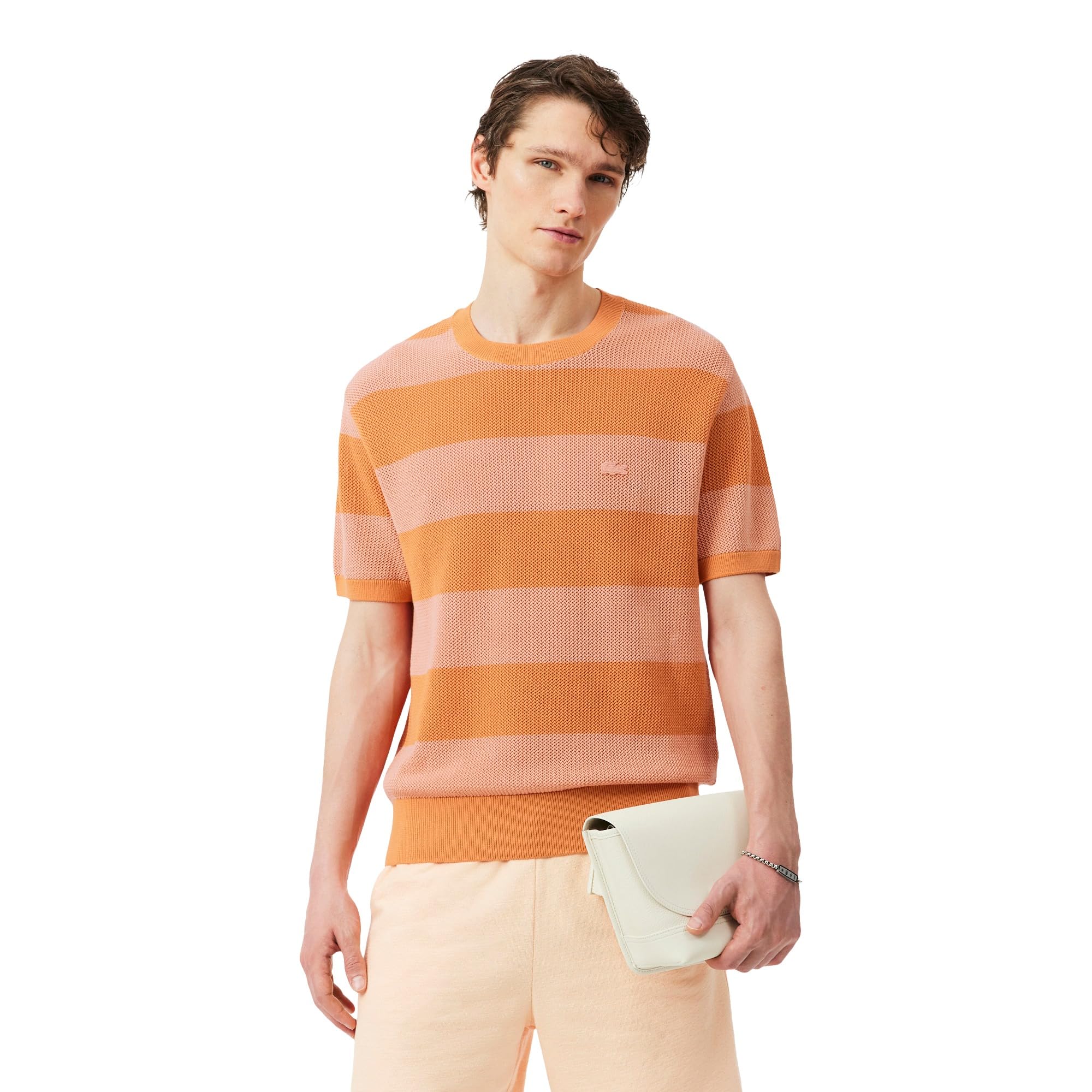 lacoste Short Sleeved Cotton Sweater-picture-28