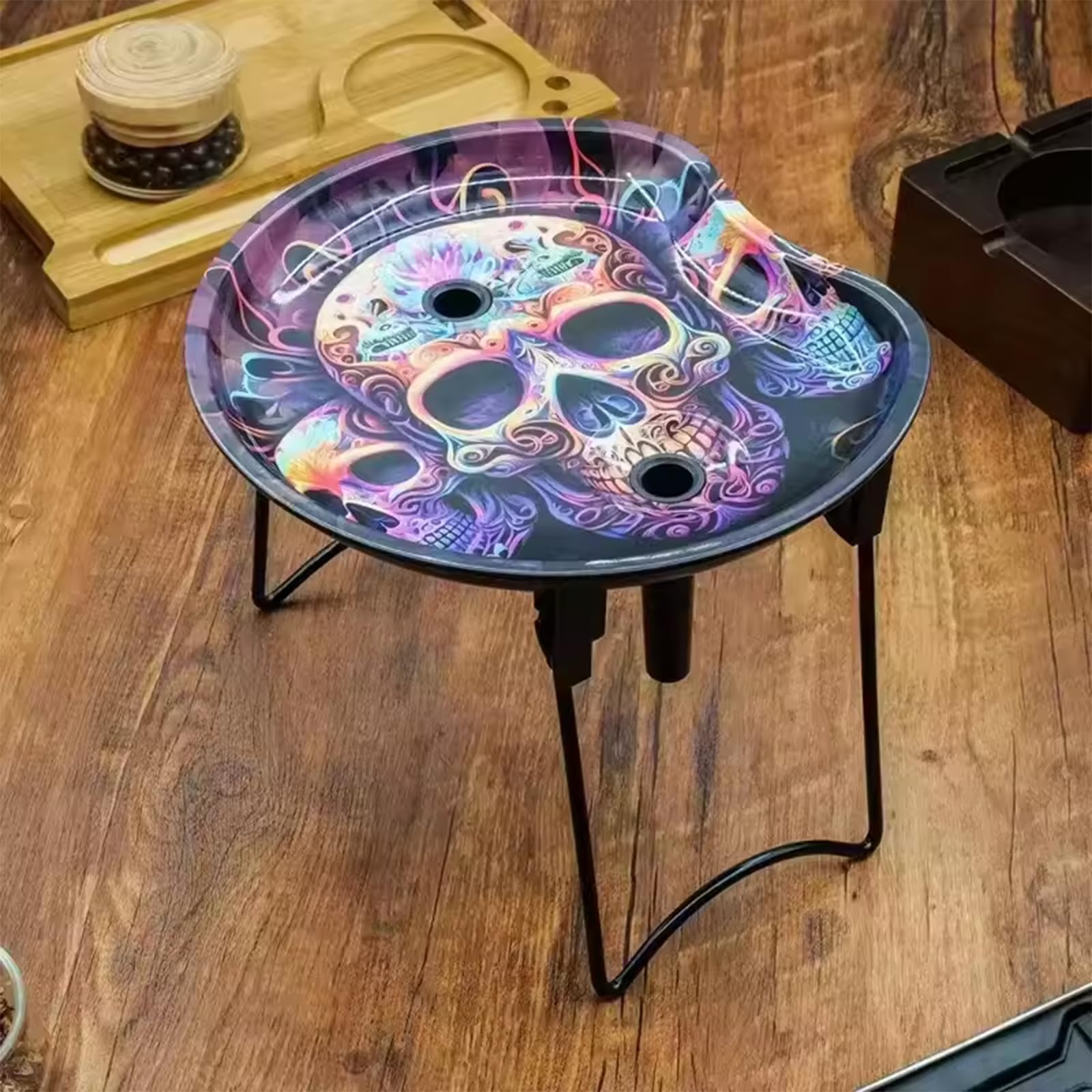 装飾的な金属製トレイテーブル 装飾的な金属製トレイテーブル 【公式通販】