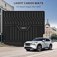 Vista 2 de LASFIT Alfombrillas para automóvil, para todo tipo de clima, elastómero termoplástico personalizable, fácil de limpiar, resistente, no se doblan