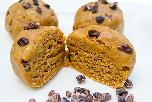 Miniatura 10 de bakebars Kit de barras de proteínas totalmente naturales  PB Choc Chip  Incluye ingredientes pre-medidos, macro amigables para 10 barras