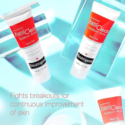 Miniatura 4 de Neutrogena Rapid Clear - Gel de tratamiento de manchas para el acné con máxima resistencia al 10 de peróxido de benzoílo medicamento para