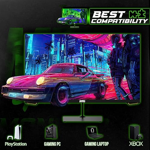 Miniatura 7 de MTG - Monitor de computadora portátil ELED de 27 pulgadas, 1920 x 1080, Full HD, 165Hz, 3ms, montaje VESA, HDMI, bisel lateral sin marco de 3 lados,