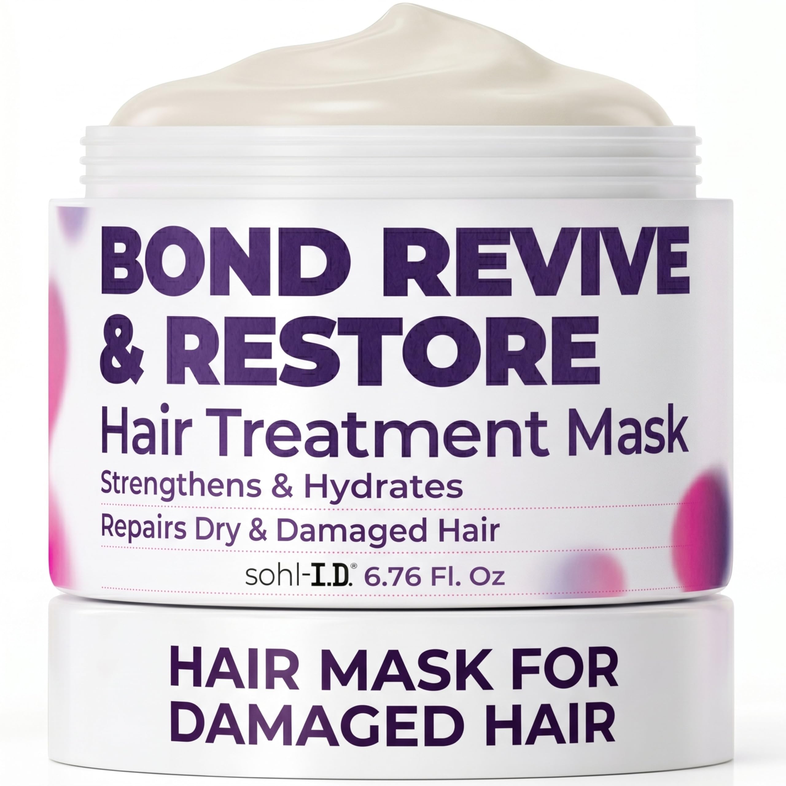 sohl-I.D. Hair Mask for Dry & Damaged Hair – Deep Conditioning