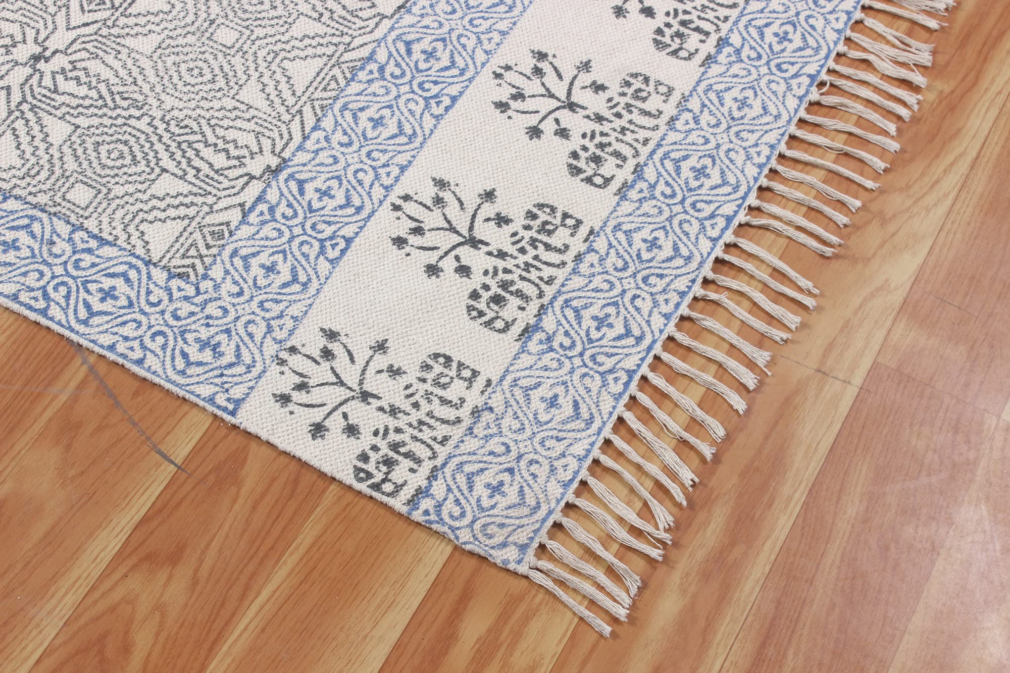 Tappeto da bagno Boho, tappeto da cucina marrone dimensioni personalizzate, tappeto da bagno Boho tappeto da bagno in cotone intrecciato a mano, tappeto bohémien per camera da letto, corridoio,