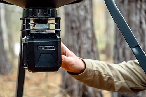 Miniatura 3 de Moultrie Pro Hunter III - Kit de alimentador de ciervos, adaptador Quicklock que se adapta a la mayoría de tolvas de fondo plano, sistema de