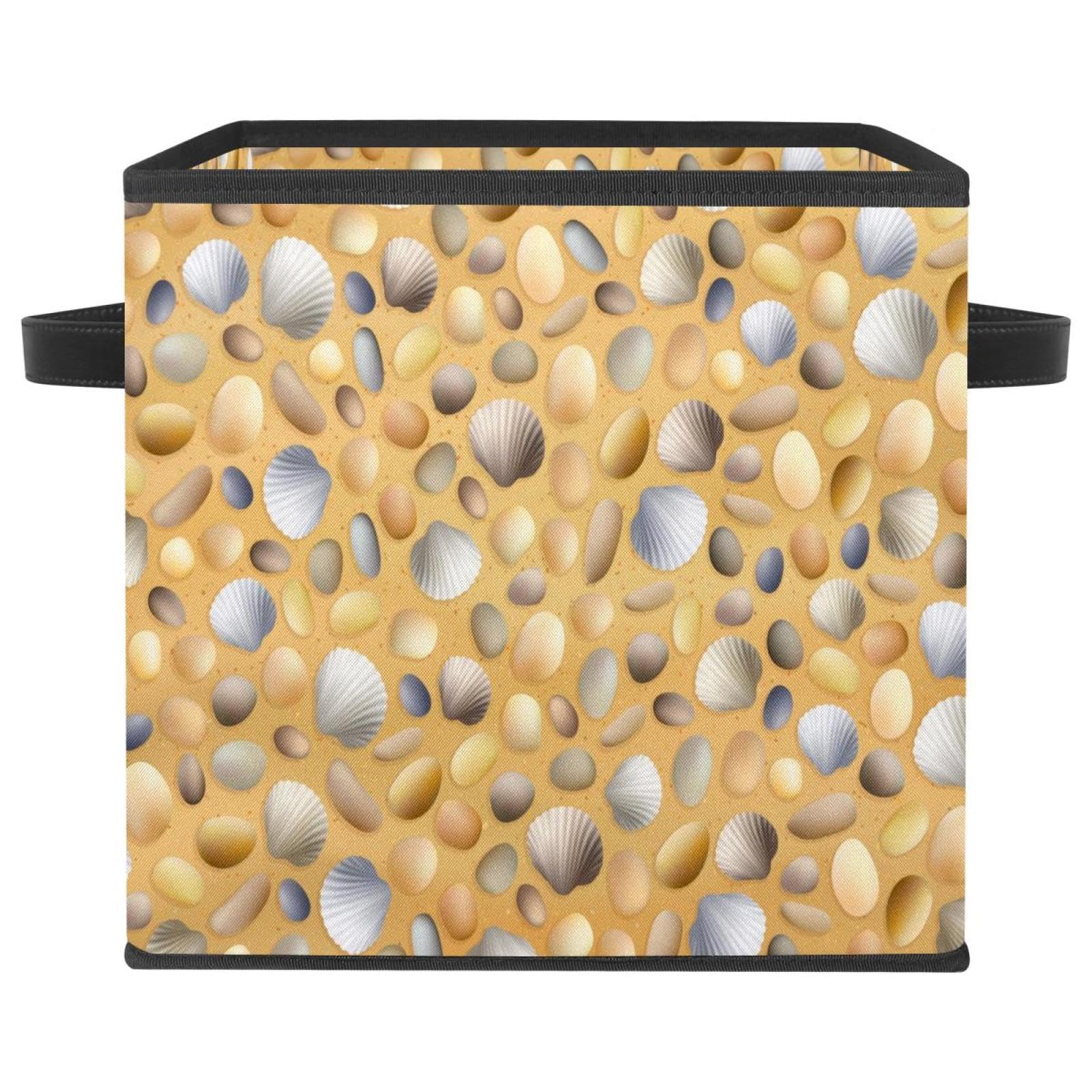Boîte de rangement pliable en tissu cube pour placard et maison