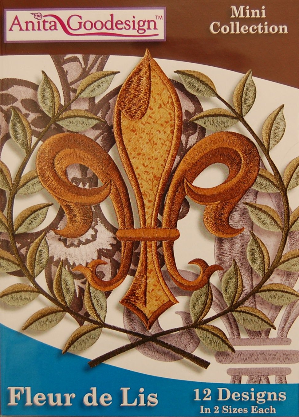 Embroidery fleur de lis design  embroidery  origami Embroidery fleur de lis design  embroidery  origami