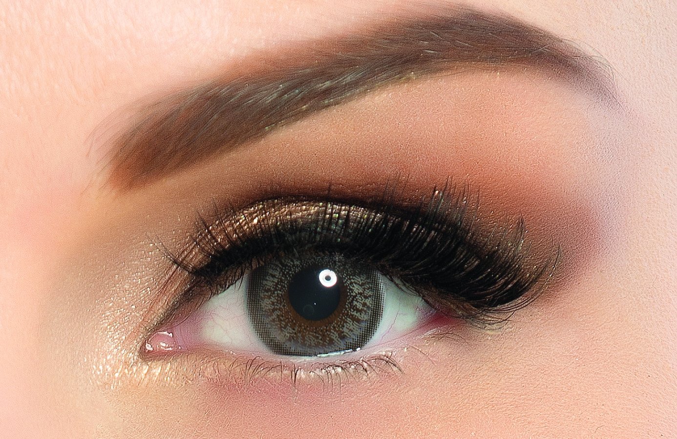 Adore Lenses - Crystal Grey Plano