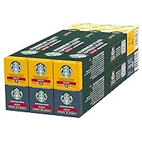 STARBUCKS Kit Degustazione Caffè Decaffeinati by Nespresso, 6 confezioni da 10 capsule