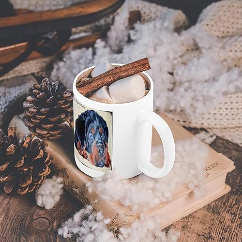 Miniatura 6 de 3dRose Pedigree Charm- humor, dog, dogs, rottweiler, rottie, rotties,... - Mugs (mug_78690)