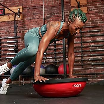 BOSUバランストレーナー(ポンプ付き) Amazon | BOSU ホームバランストレーナー ポンプ付き グリーン