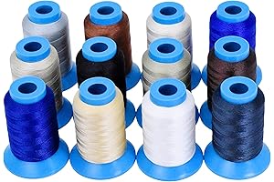 Mandala Crafts Bonded Nylon Thread for Leather