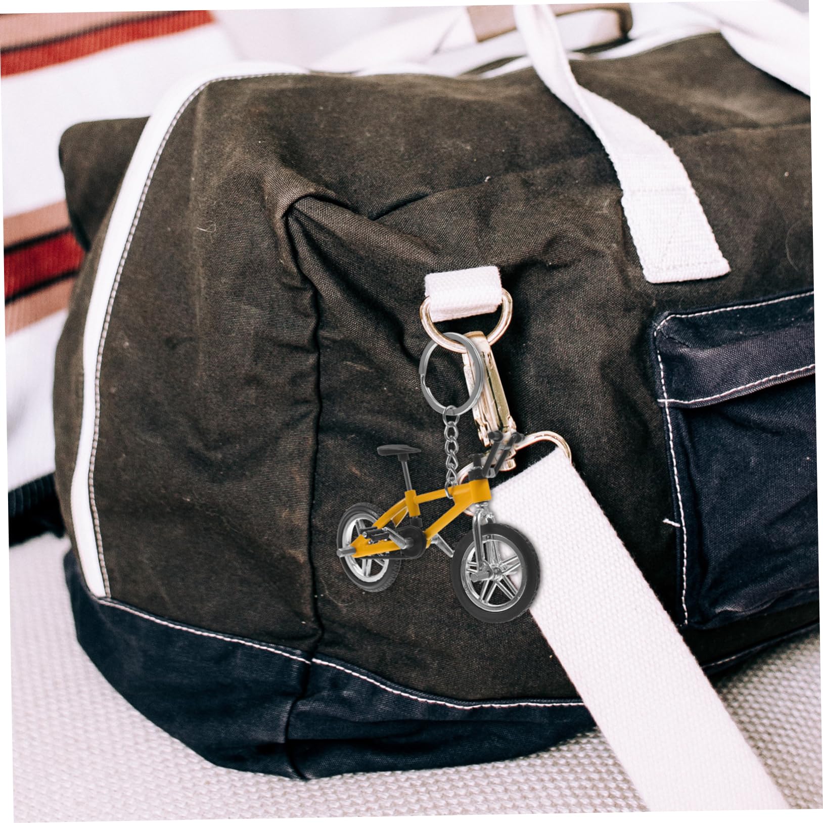COLLBATH 20pezzi Miniature Biciclette Portachiavi Decorativi Per Collezionisti e Appassionati Design Realistico