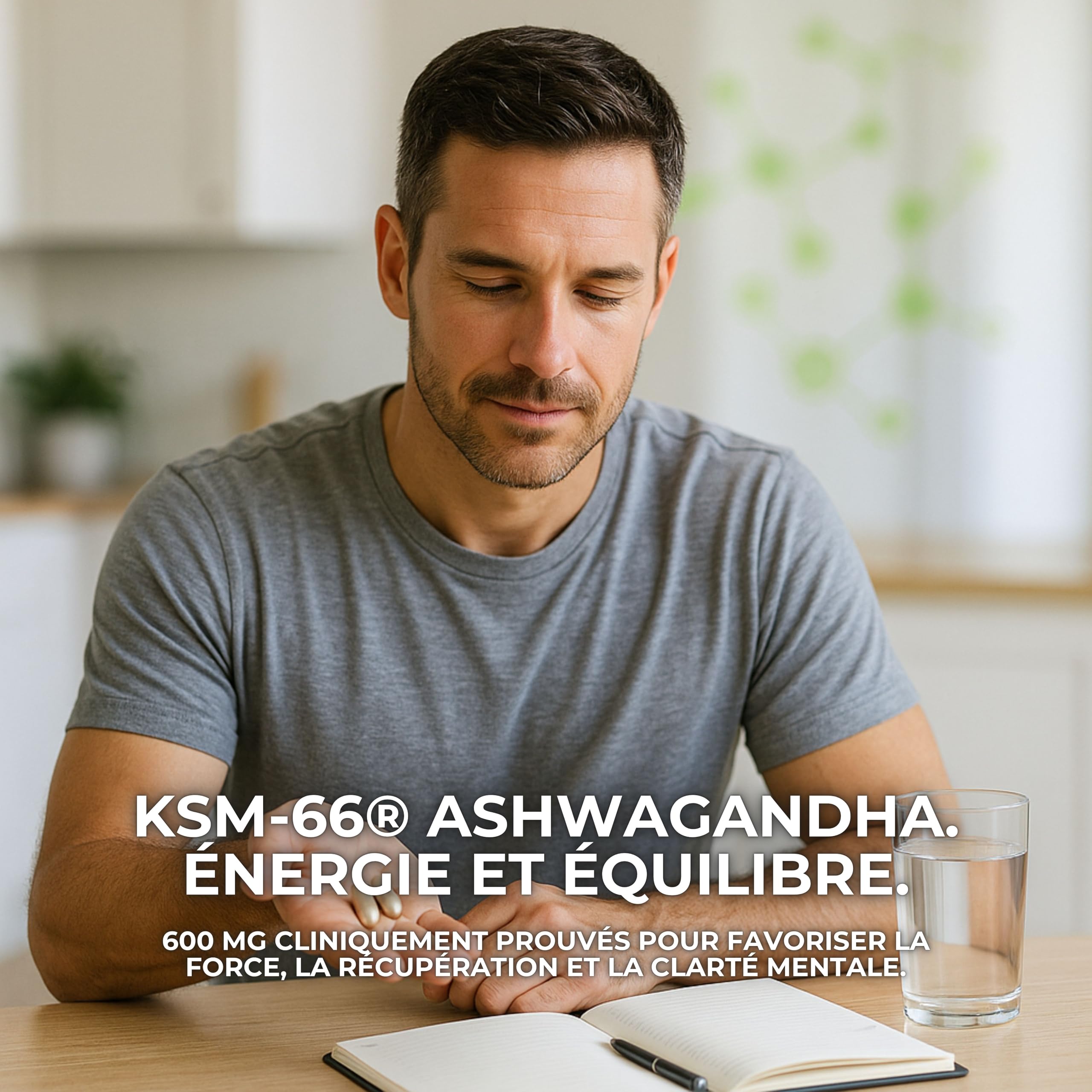 Tribulus Terrestris 90 Saponines Alpha Pro Formule 5 en 1 avec Ashwagandha KSM 66 Fenugrec L-Citrulline et Resvératrol Complément Alimentaire