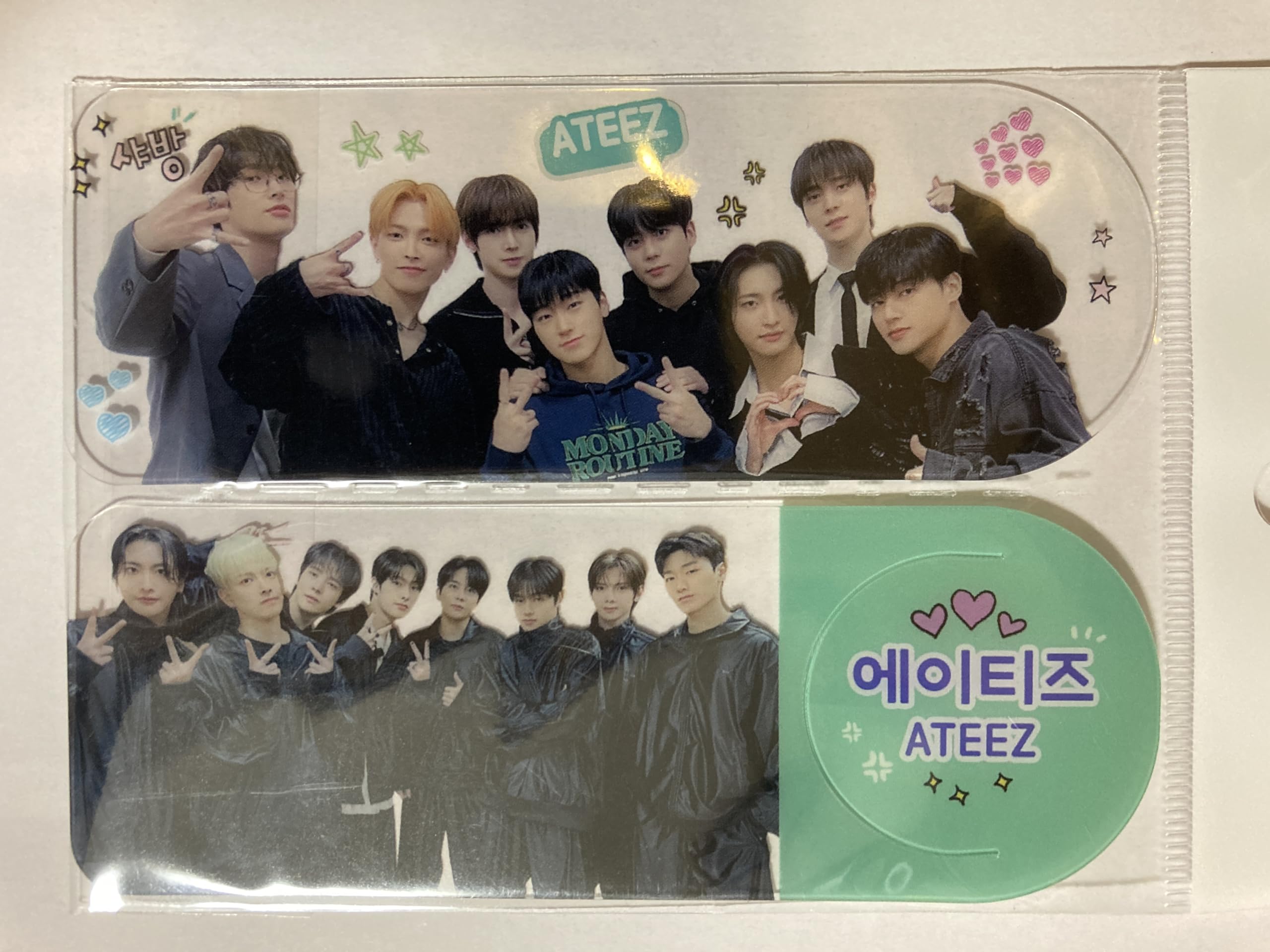 Amazon | ATEEZ グッズ フォトブックマーク2枚セット しおり KPOP 