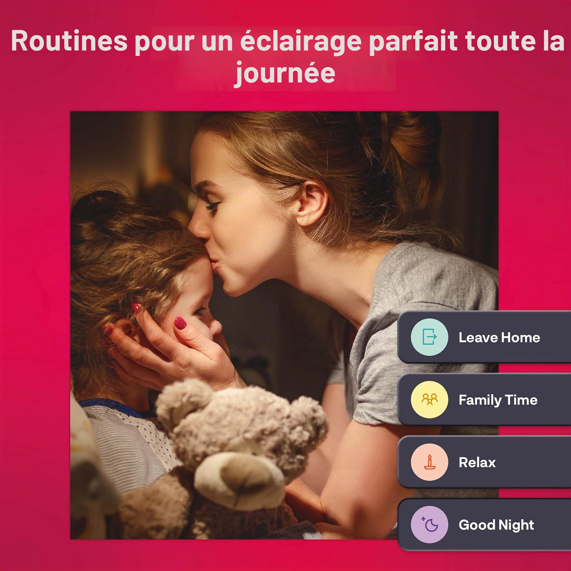 innr Zigbee Gateway, WLAN, Fonctionne avec Alexa, Siri Shortcuts, Hub Zigbee pour éclairage intelligent, commande vocale, contrôle intelligent, pont Zigbee, BG 220