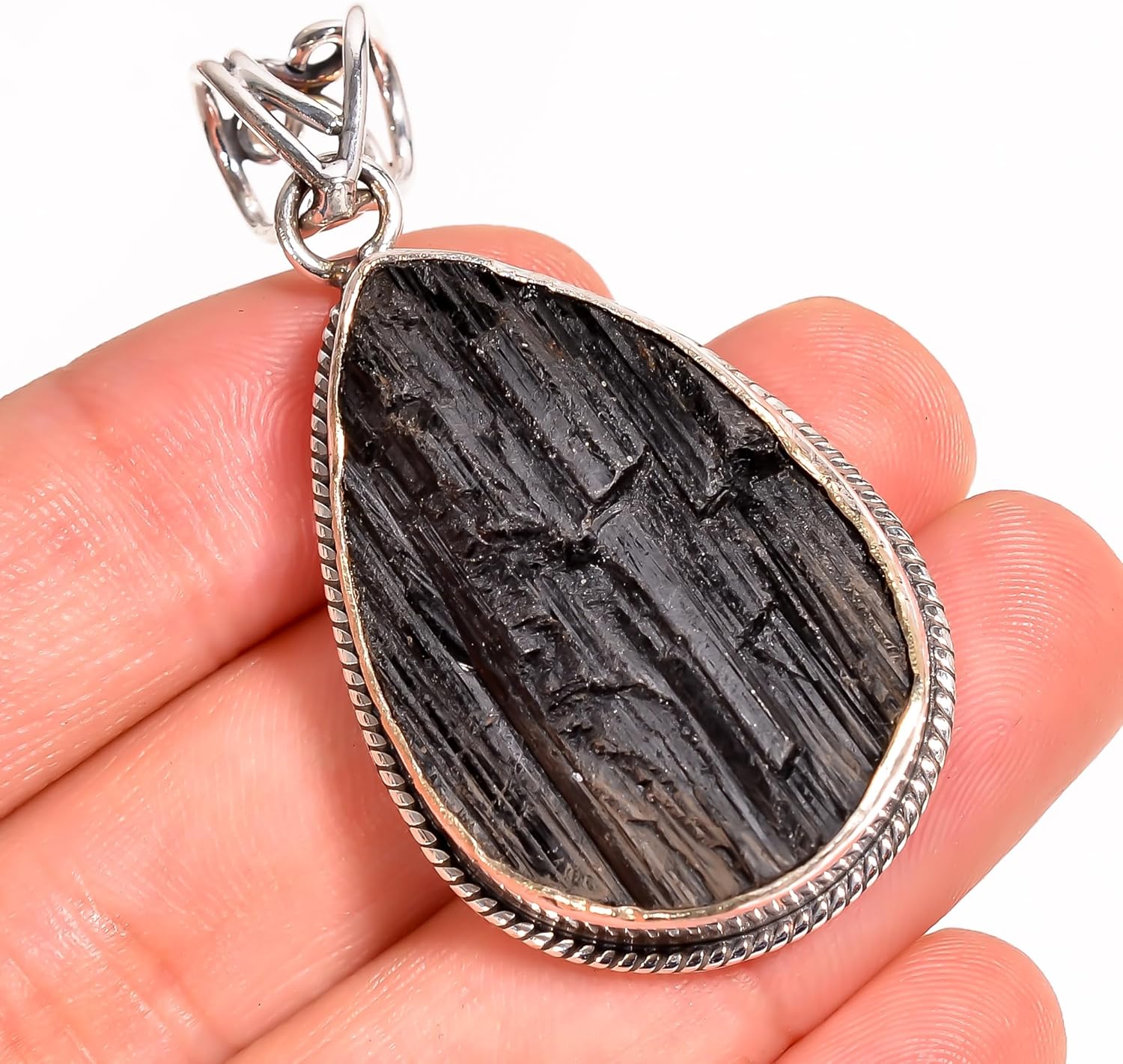 925 Sterling Silver Necklace Jewelry, Necklace Jewelry Teardrop Necklace Pendant Purple Necklace For Her - Image 5