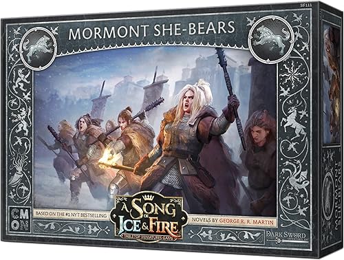 Vista 37 de Una canción de hielo y fuego juego de mesa en miniatura Umber Berserkers caja de unidad Juego de estrategia para adolescentes y adultos A partir