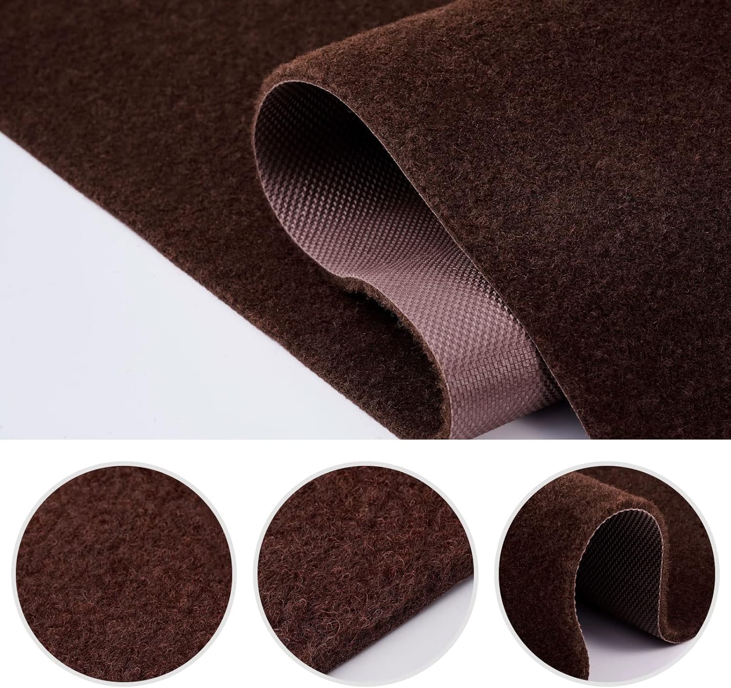 ANTPOP 2FT x 6FT Non Slip Runner Rug - Waterproof Washable Outdoor Runner Rug for Hallway, Patio, Laundry Room, Custom Length Carpet Runner for RV, Entryway, Garage, Patio, Indoor Outdoor