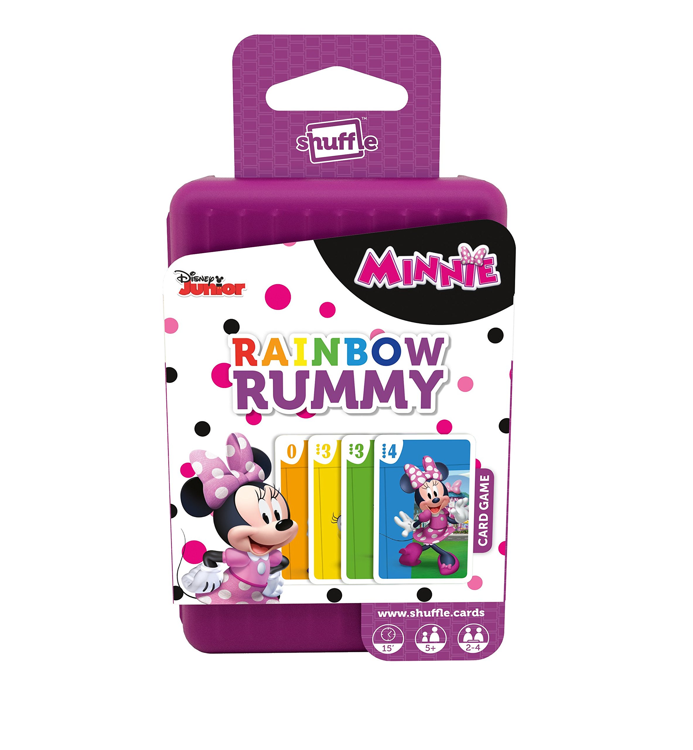 Shuffle Minnie Mouse Rainbow Rummy Gioco di Carte