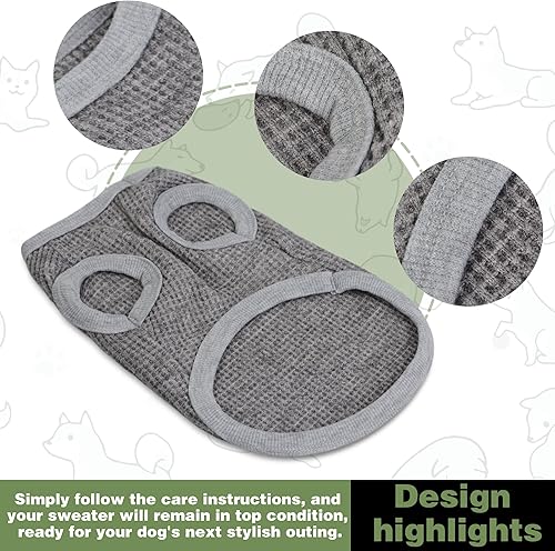 Miniatura 4 de Camisas de perro acogedoras y funcionales para cachorros pequeños atuendo rosa elástico con diseño fácil de poner, ideal para chihuahuas y yorkies,