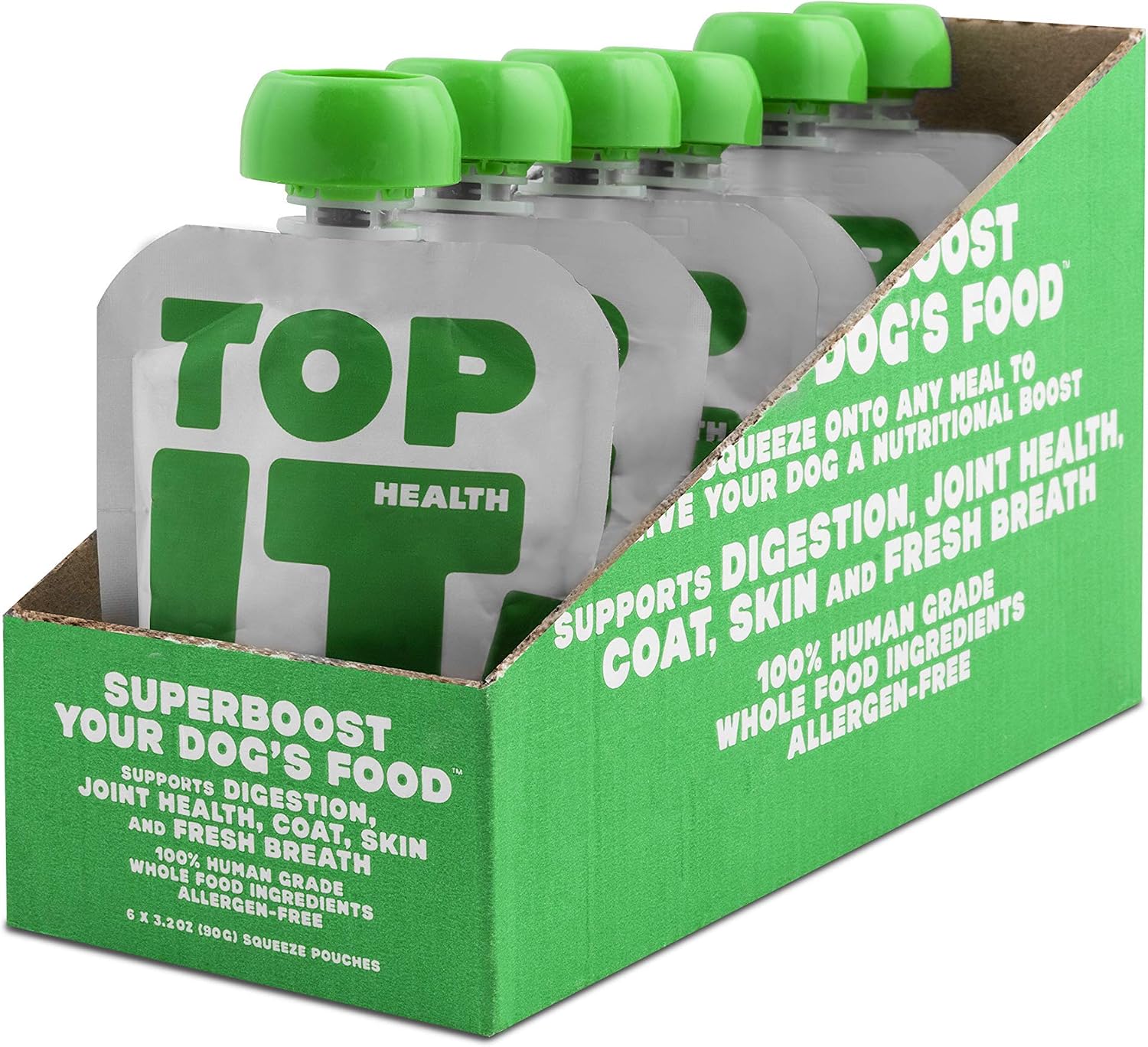 TopIt! | Healthy Dog Food Nutritional Supplement | Supports Digestion, Joint Health, Coat, Skin and Fresh Breath | Dog Supplements |…