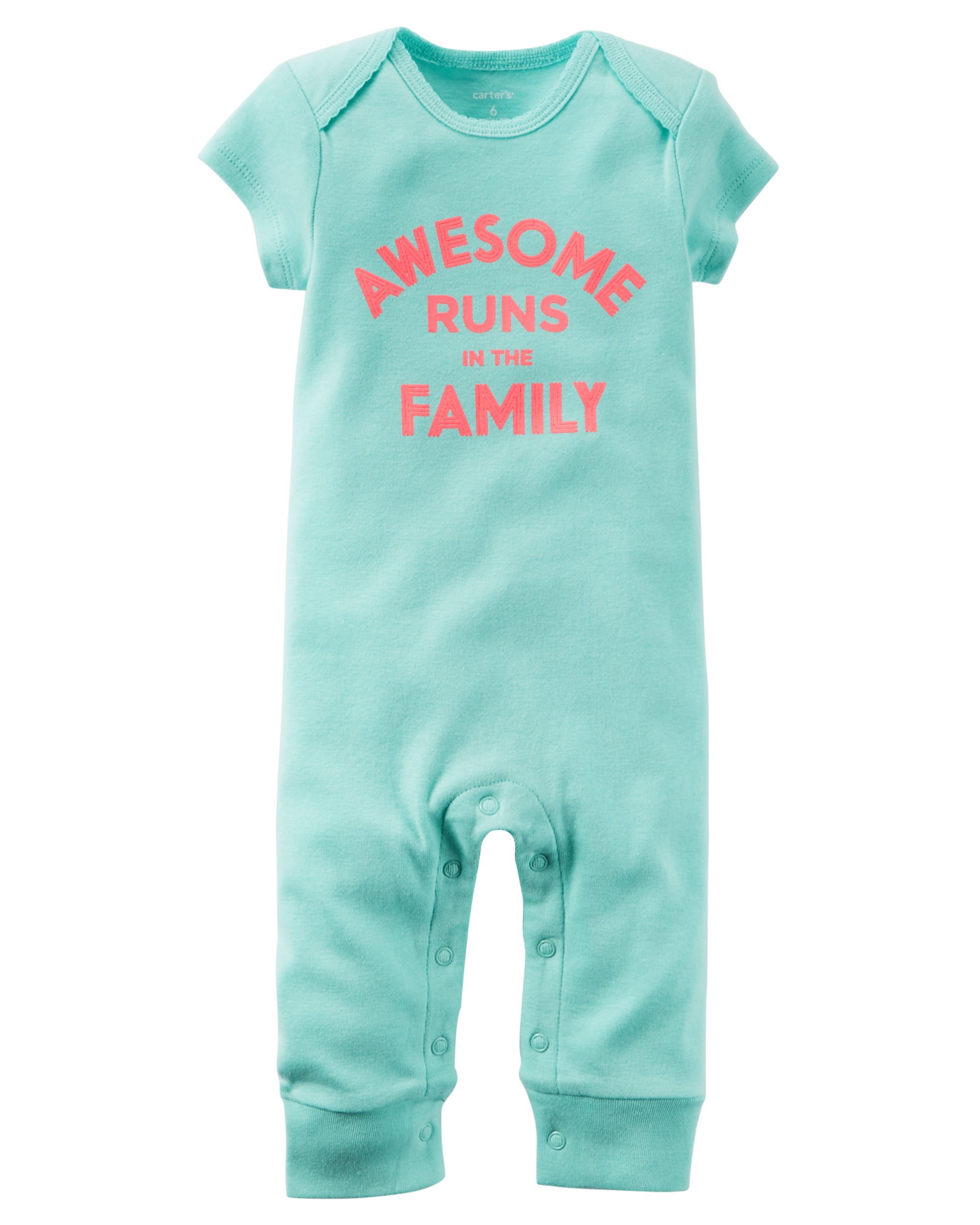 Carter de bébé fille JumpSuit - bleu -