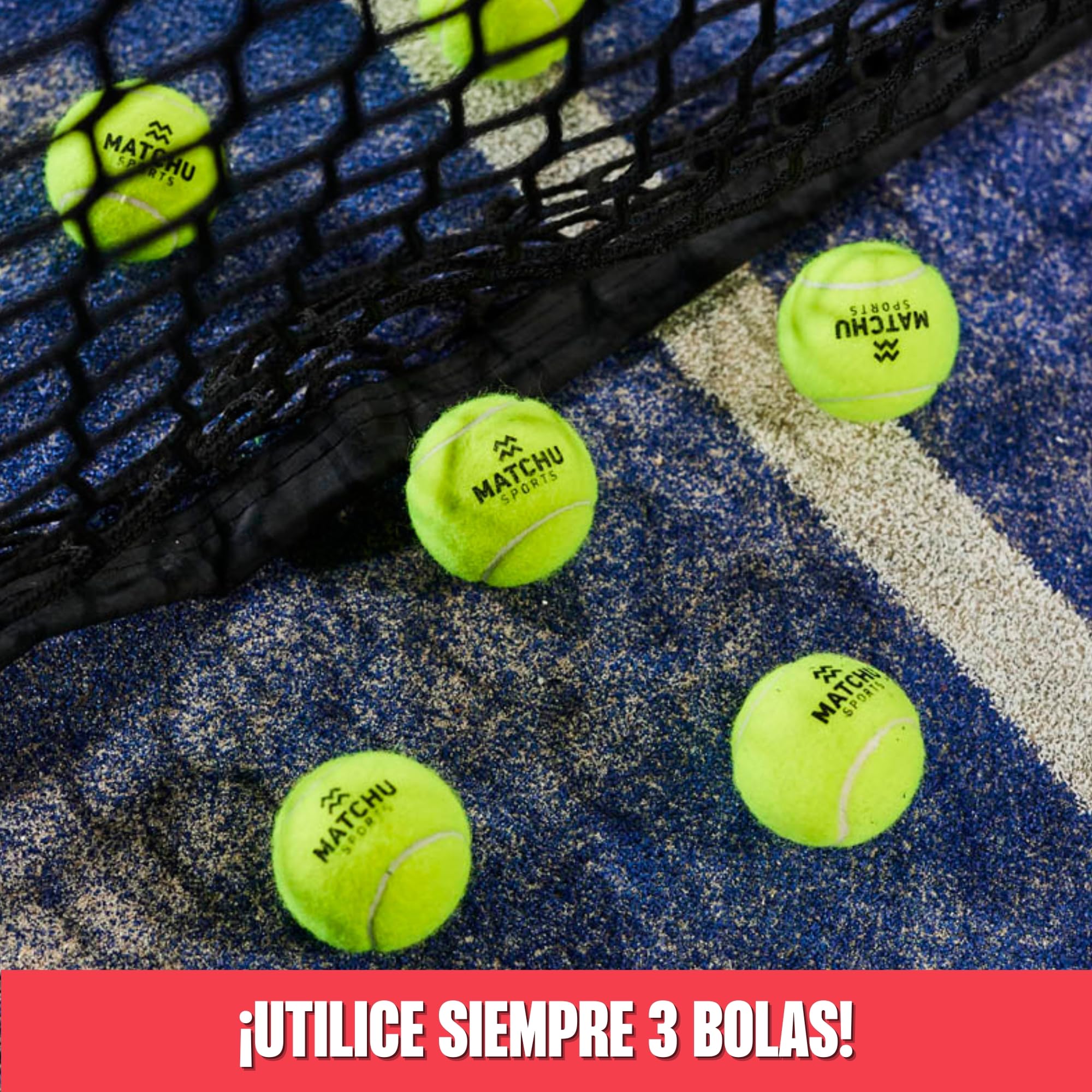 MATCHU - Regulador de Presión para Pádel y Pelotas de Tenis - Soporte de Presión - Reparador de Presión - Presurizer de Bolas - Guardián de Presión - Ahorro de Presión - Extender la Vida Útil - Negro
