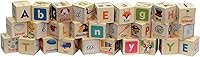 Vista 2 de Cuadro de letras ABC Blocks - Fabricado en Estados Unidos