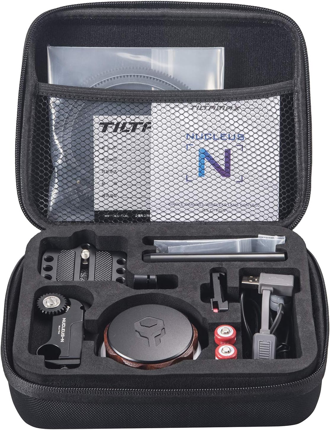 Tiltamax Nucleus-Nano: سیستم کنترل لنزهای بی سیم ، هیچ کدام