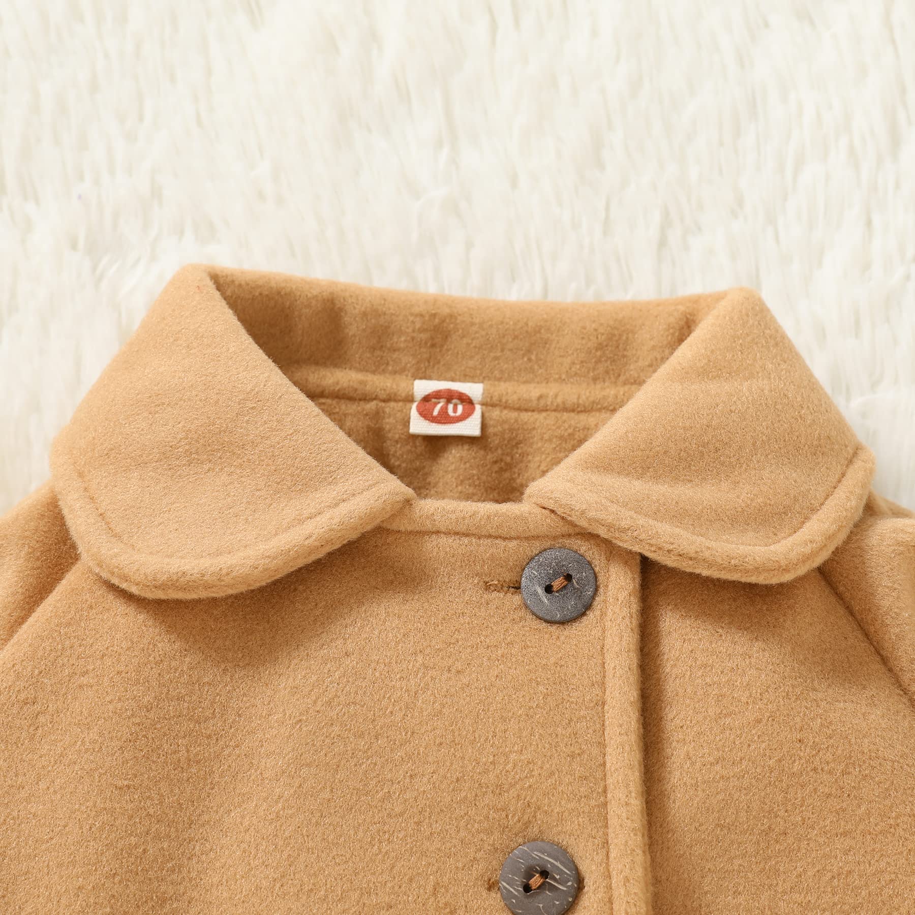 Abrigos para bebé 2018 otoño invierno niño niña capa botón chaqueta ropa bebé ropa exterior
