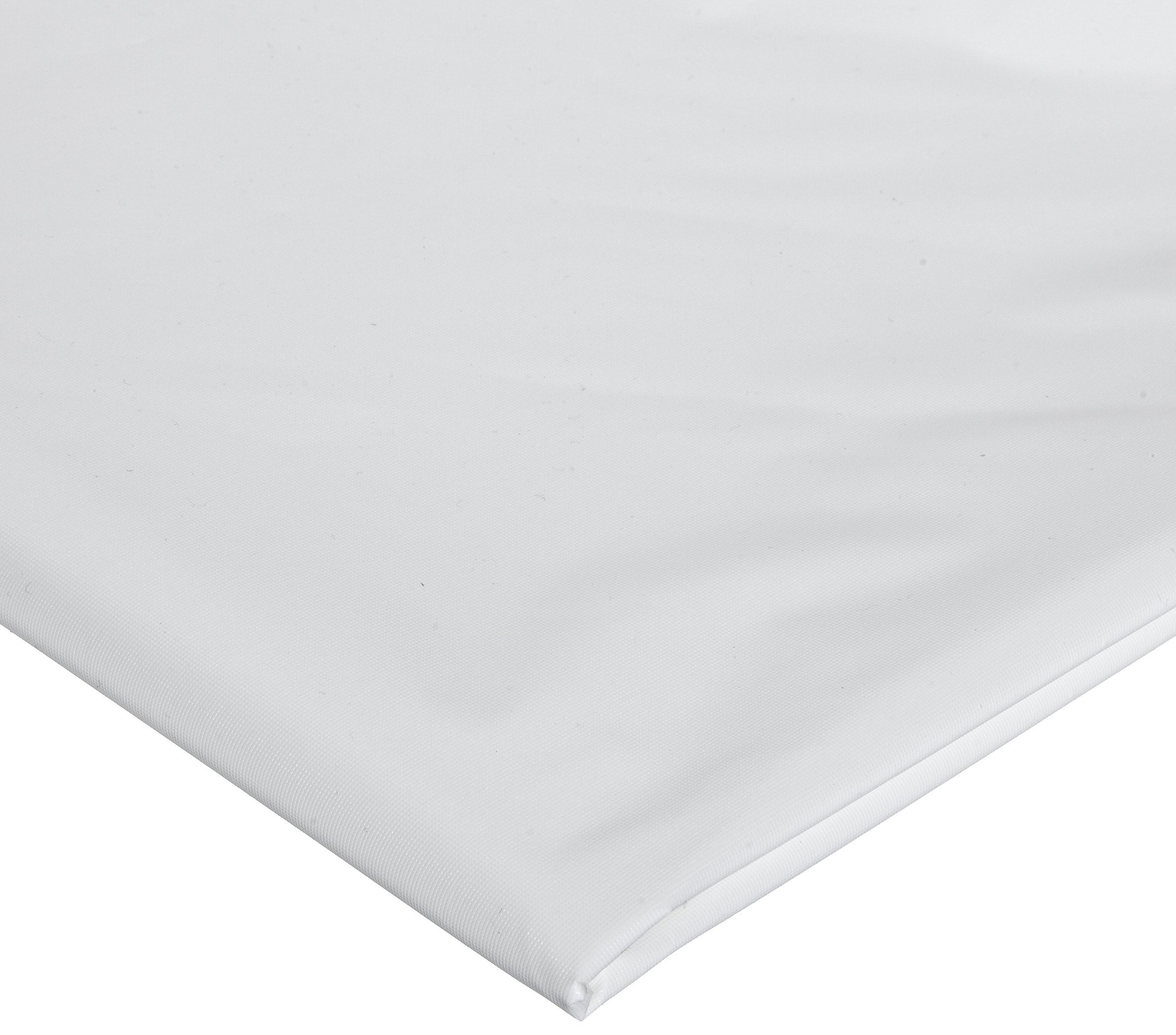 70-3272 82-Inch White Color Plastic Round Table Cover (Case of 12) by Creative Converting – 82", Plastic, White, Pack of 12, Model 703272