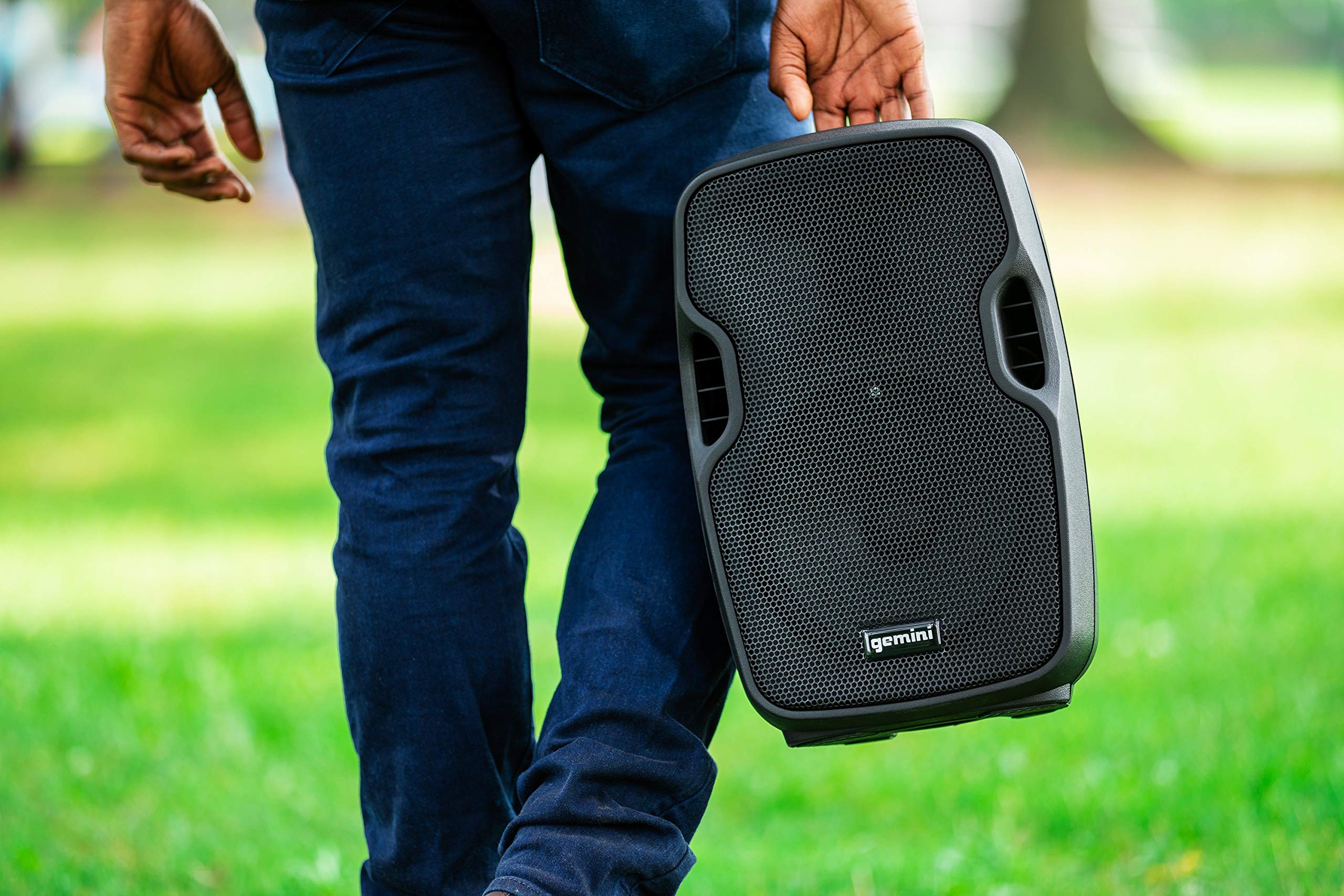 Gemini AS-08TOGO - Altoparlante Bluetooth portatile, 500W, Nero
