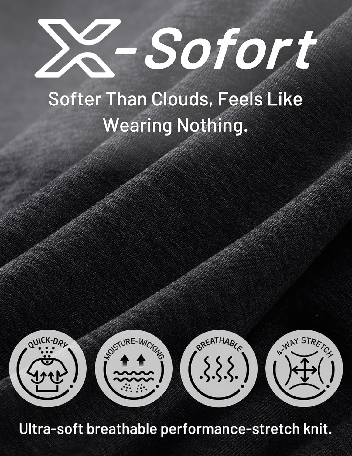 MIER Mens Dry Fit V Neck T-Shirts Workout Soft Short Sleeve Moisture Wicking Running Athletic Gym Casual Tee Tops - Image 4