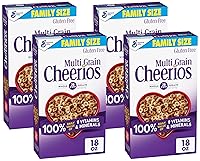 Vista 13 de Cheerios multigrano, cereales para el desayuno, sin gluten, avena integral, 18 onzas