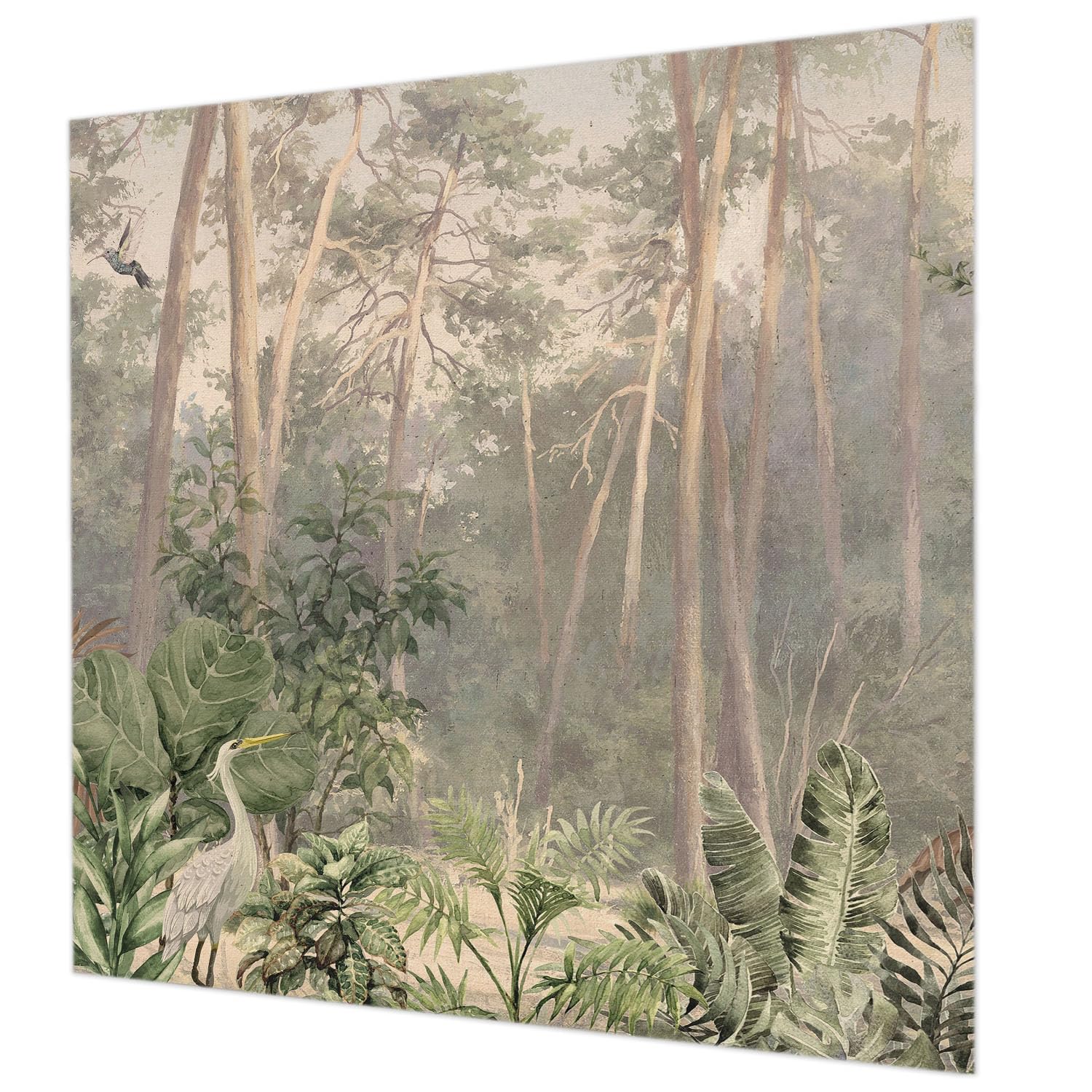 Harmonie naturelle de qualité supérieure : décor mural intissé haut de gamme