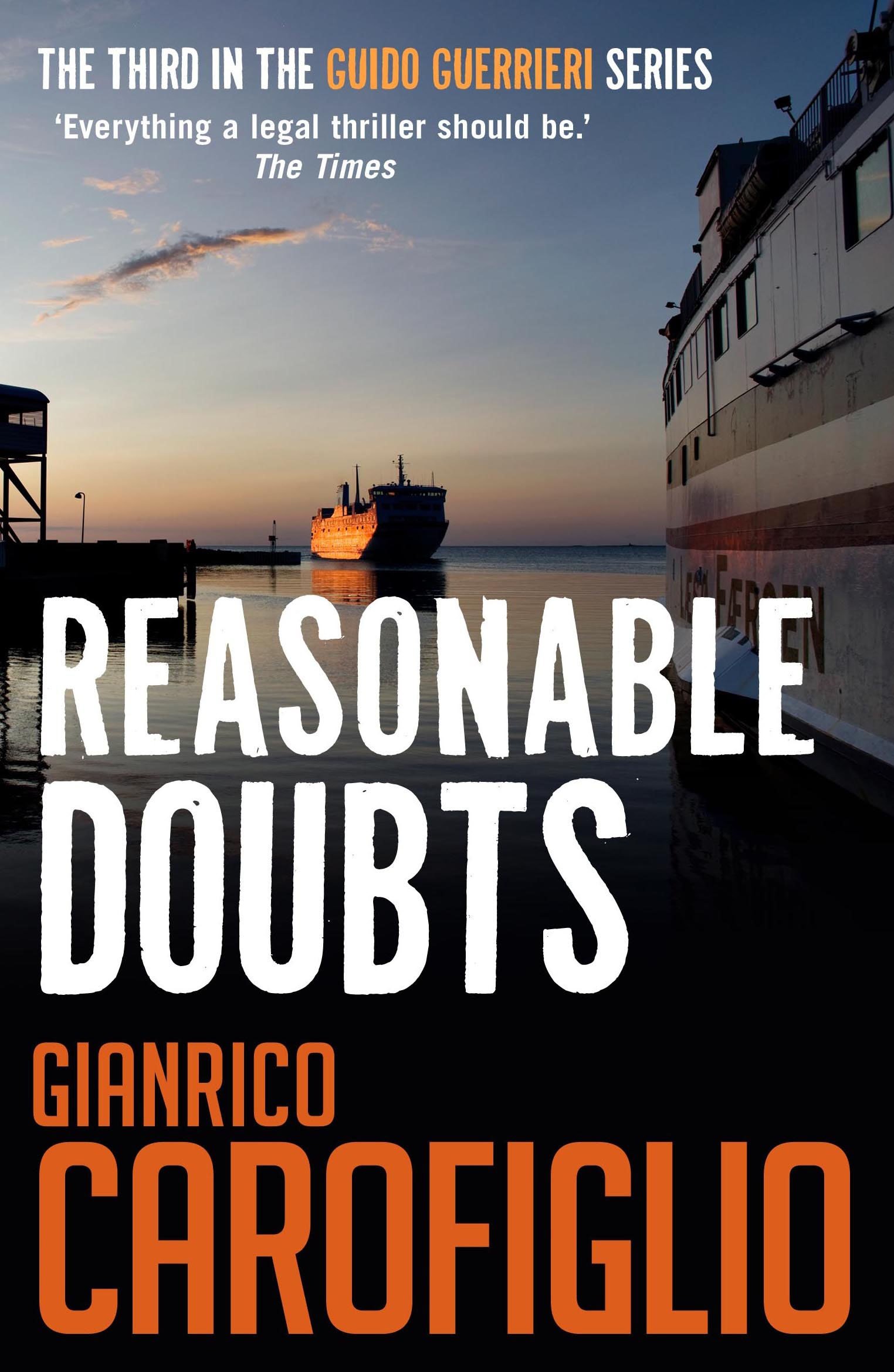 Reasonable Doubts (Guido Guerrieri Series)-Gianrico Carofiglio