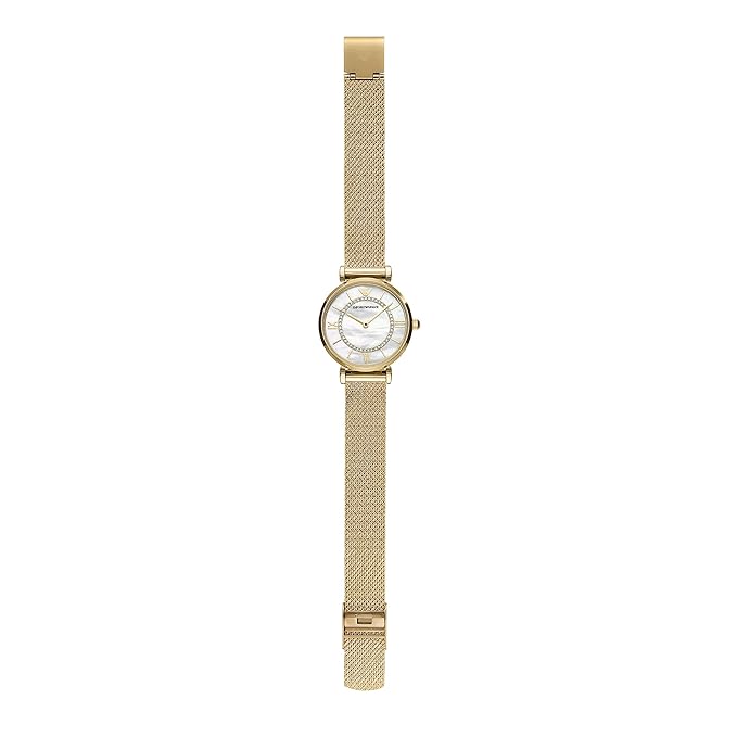 Buy Emporio Armani Gianni T-bar Analog Mother of Pearl Dial Women's Watch- AR11321 Online at Low Prices in India - Amazon.in