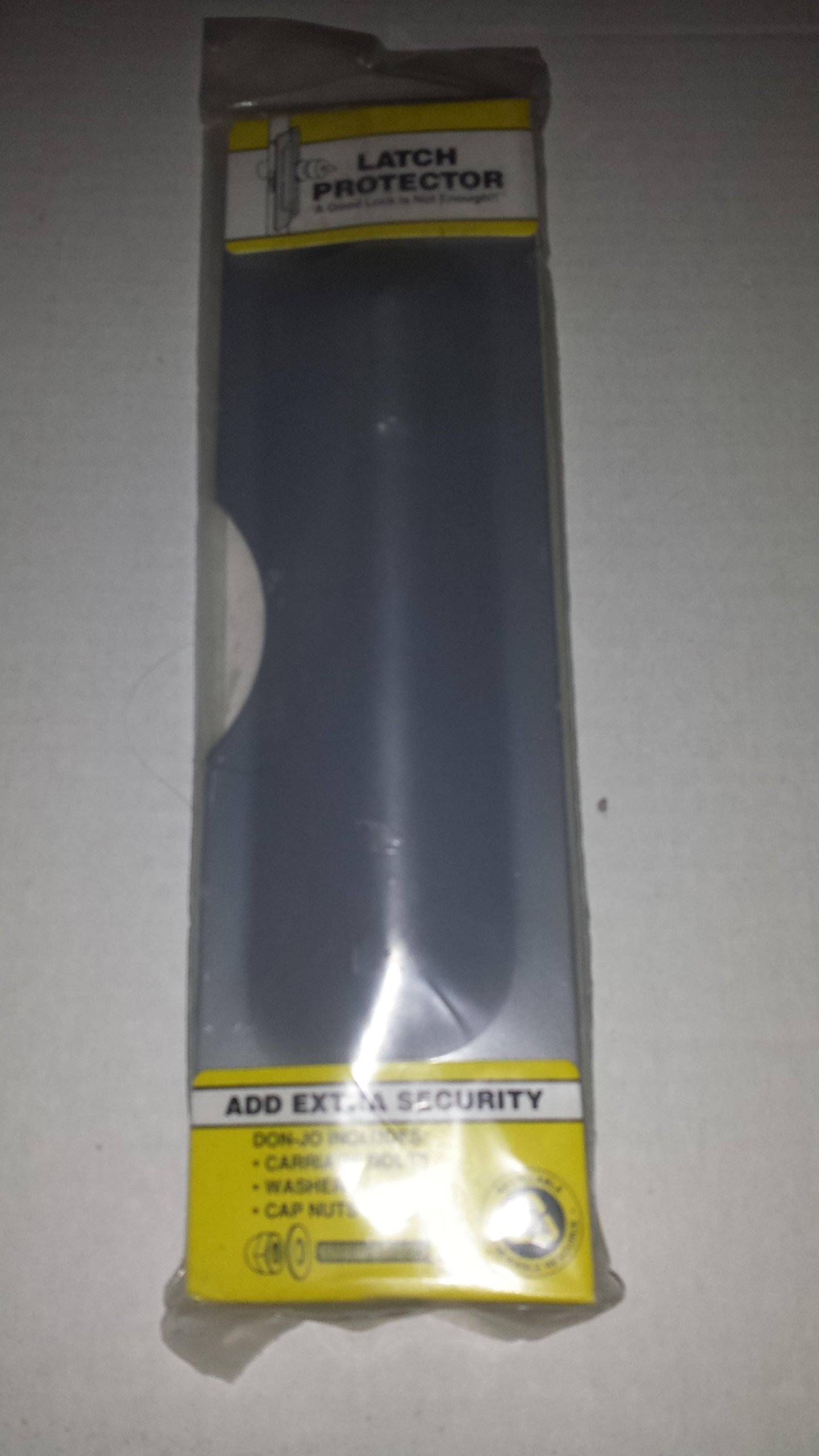 Don-Jo PLP-211 SL Silver Coated Latch Guard