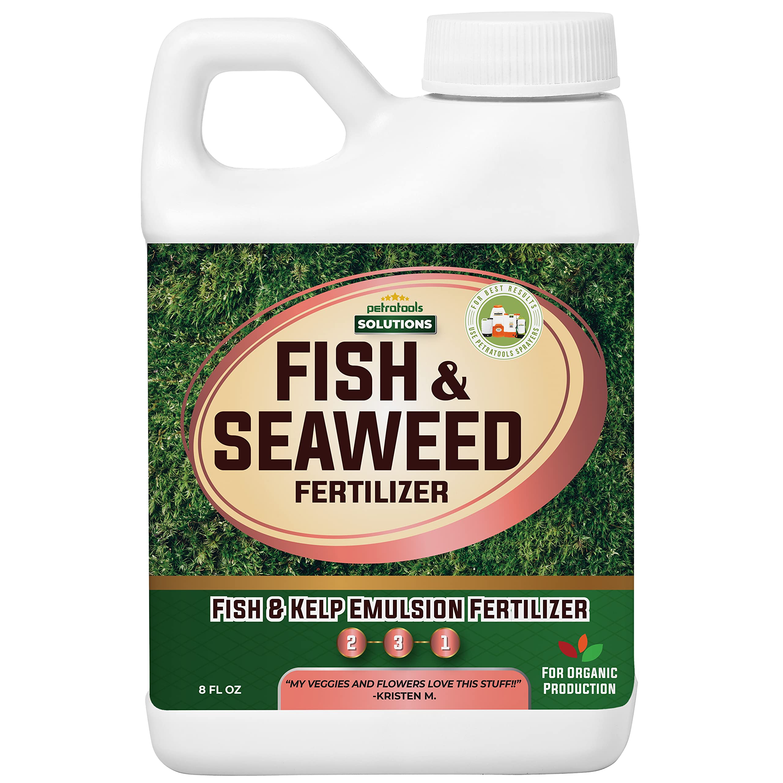 Buy PetraTools Liquid Fish & Seaweed Fertilizer , Fish Emulsion