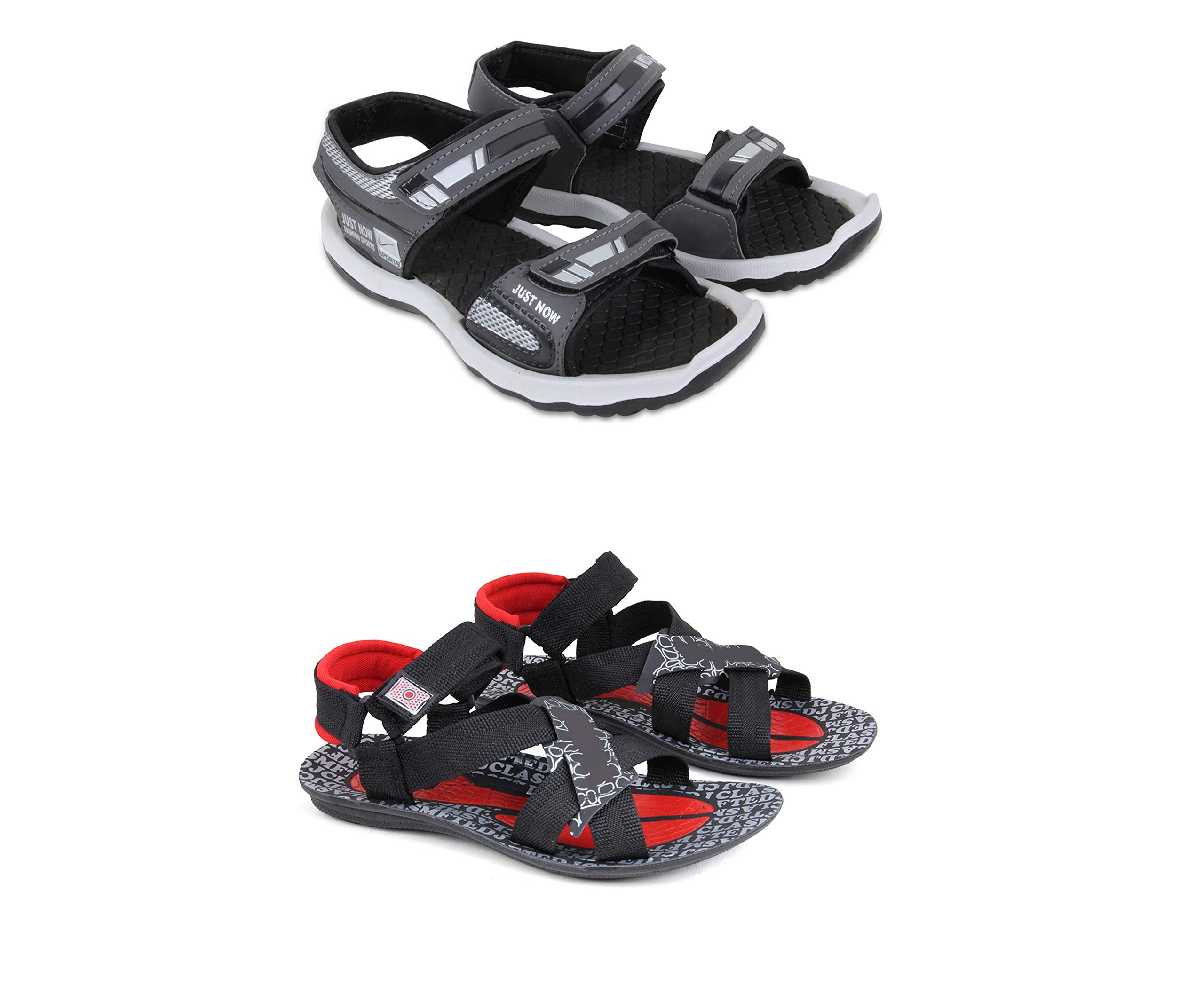 Fabbmate Mens Multicolor Casual Sandal 6 UK (B08XBP15V7) Amazon Price History, Amazon Price Tracker