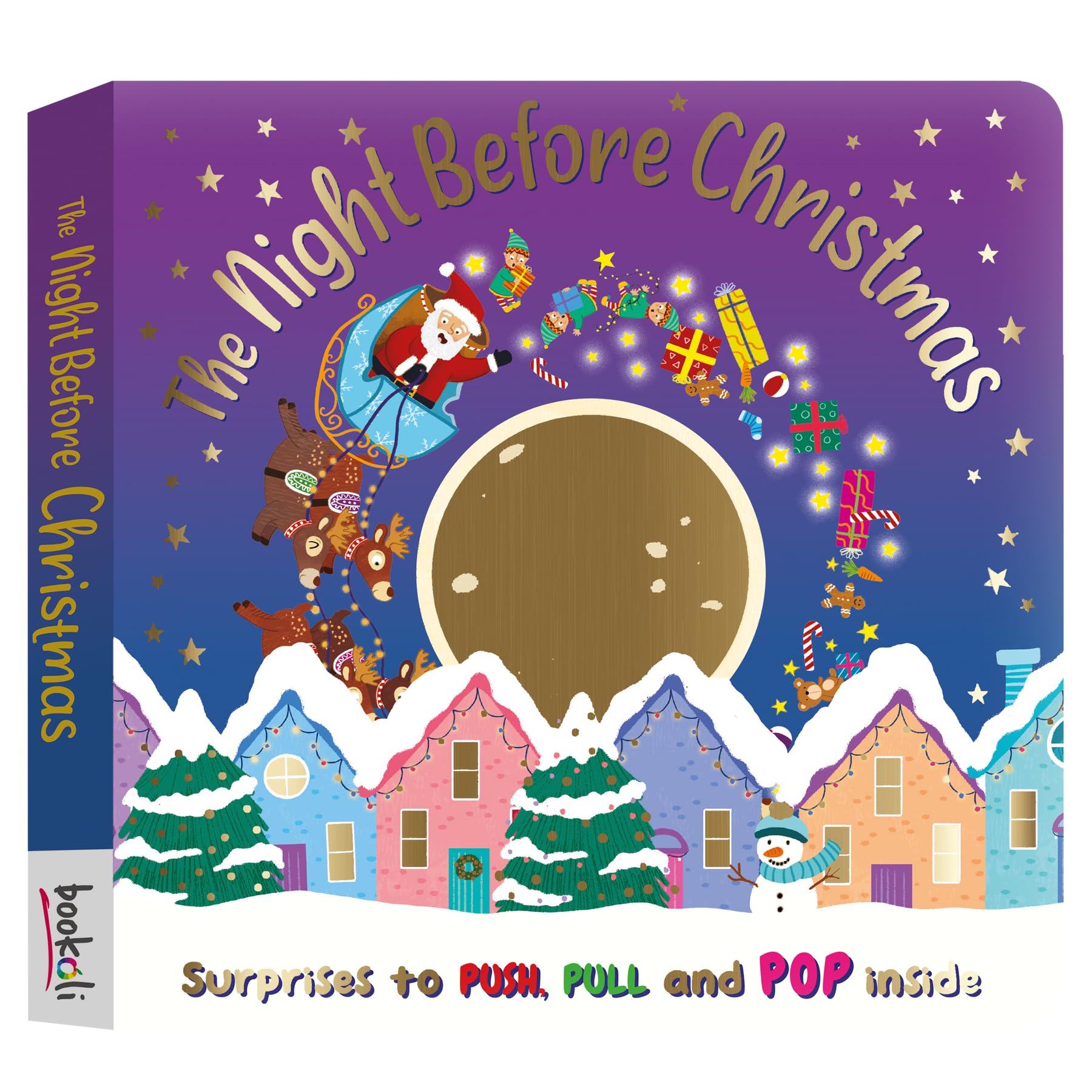 Push, Pull, Pop, Sparkle!: The Night Before Christmas